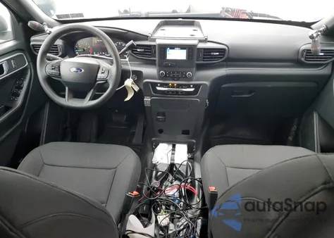 2024 Ford Explorer Police Interceptor from USA, damaged, VIN 1FM5K8AC5RGA69547